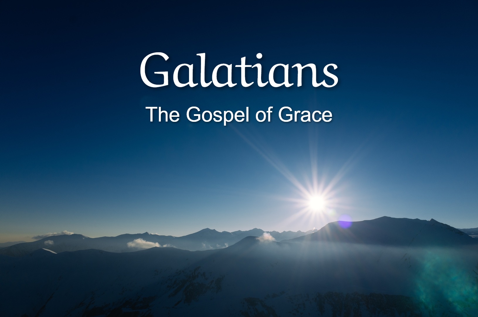 Galatians Recap